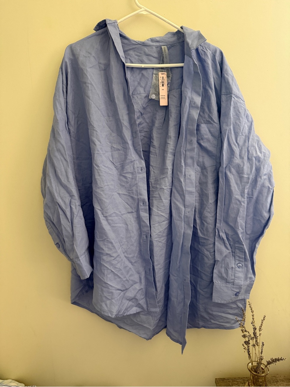 Victoria’s Secret Periwinkle swim cover button up